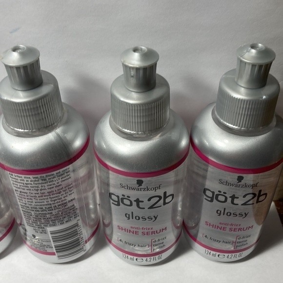 4 got 2 b Glossy Shine Serum DISCONTINUED 4.2oz Anti Frizz Schwarzkopf - Picture 10 of 12